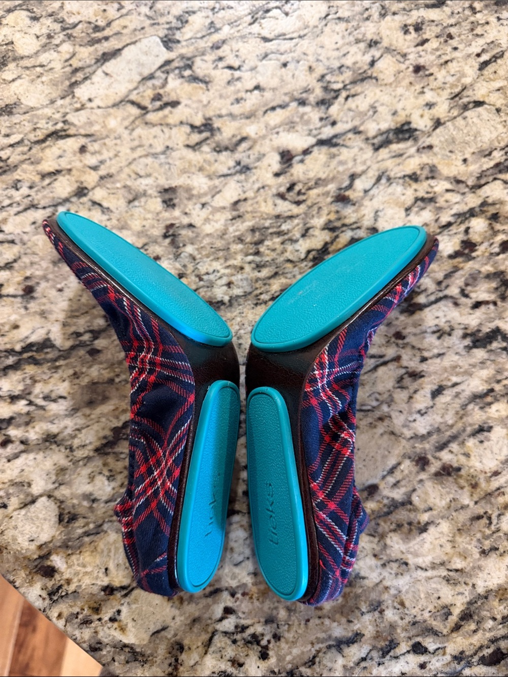 Tieks Heritage Plaid Size 9 - Picture 7 of 10